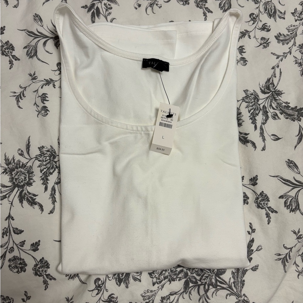 Talbots Women's Classic White Camisole